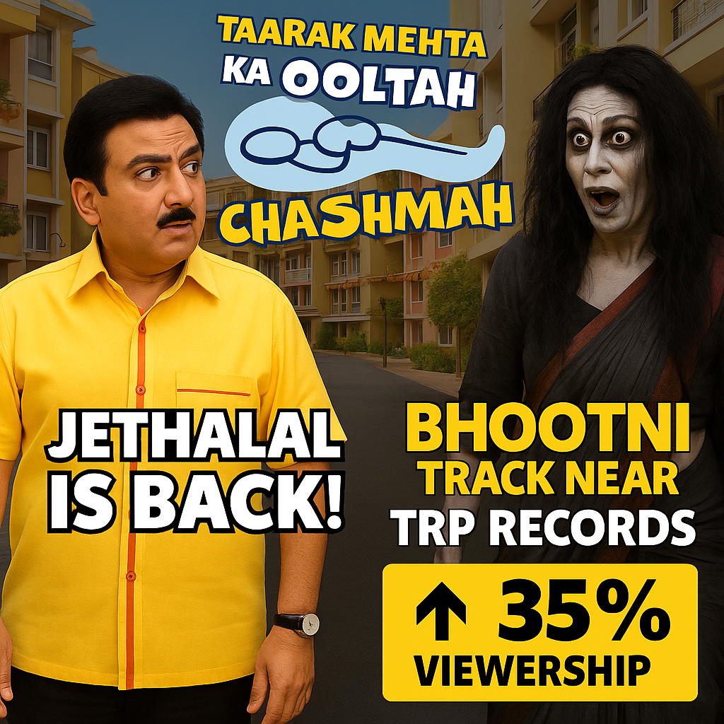 Jethalal returns with Bhootni in Taarak Mehta Ka Ooltah Chashmah funny episode